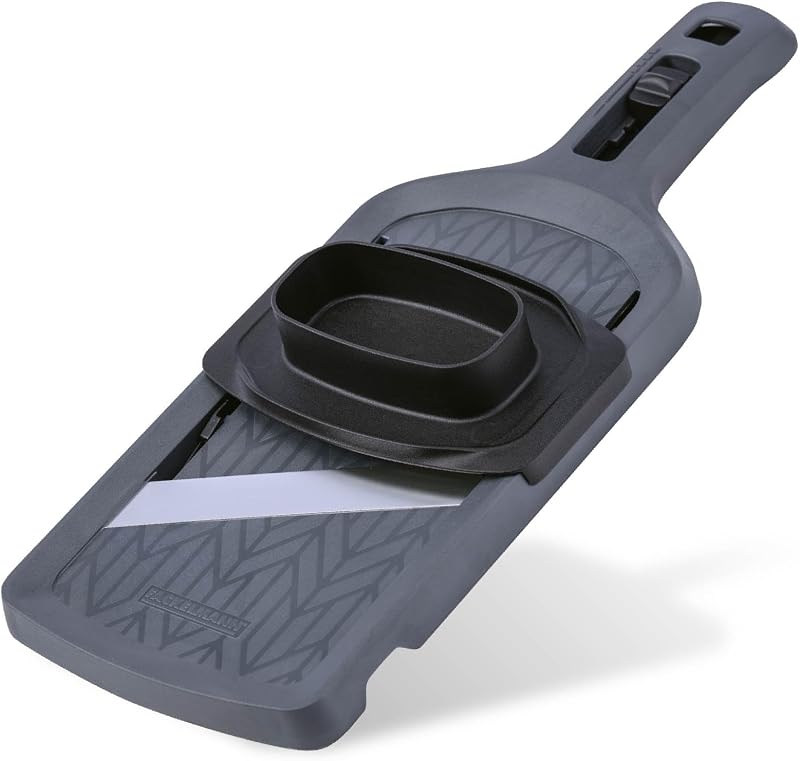 Fackelmann Adjustable Mandoline Slicer with Sharp Stainless Steel Blade, Manual — Casa e cucina