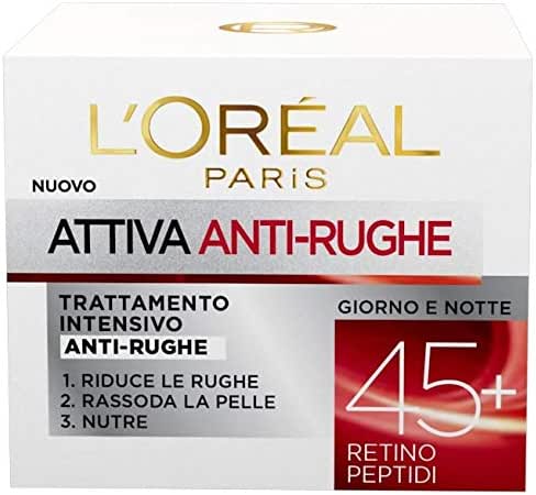 L'ORÉAL Women's Anti-Wrinkle Intensive Day Face Cream, 50 ml — Bellezza